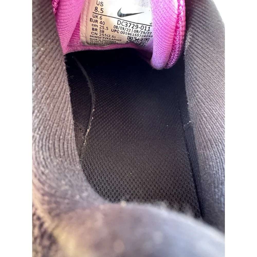 Nike Womens Revolution 6 Next Nature DC3729-011 Black Running Shoes Sneakers 8.5